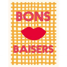 Affiche "Bons Baisers" 30x40cm - A&A Story