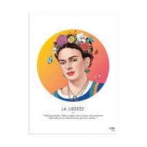 Affiche La Libérée - Frida Kahlo - 30x40cm - Asap