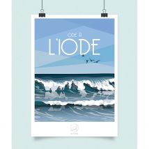 Affiche Ode à L'iode 42x59.4cm - La Loutre