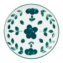 Assiette à Dessert en Grès Émeraude D21cm - Bellagio - SEMA Design