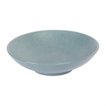 Assiette Calotte en Gres Bleu D25cm - Vesuvio - Table Passion
