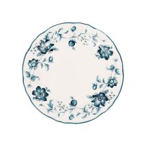Assiette de Dessert en Faïence Bleu D20.5cm - Margaux - Comptoir de Famille