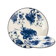 Assiette Plate en Céramique D26,5cm - Peony - Gusta