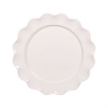 Assiette Plate en Grès Beige D27cm - Agra - Table Passion
