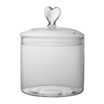Bocal en Verre Coeur Papille - Côté Table