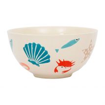Bol en Grès Multicolore 60cl - La Mer - Jardin D'Ulysse