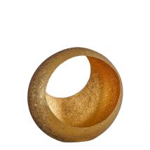 Bougeoir en Fer Or H16cm - Izzy - Mica Decorations