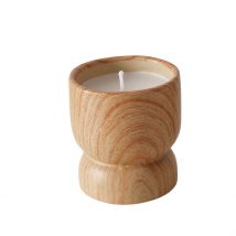 Bougeoir Coquetier en Bois H8.5cm - Leano - Boltze