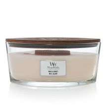 Bougie Ellipse Parfumée Miel Blanc - Woodwick