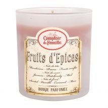 Bougie Senteur Fruits d'Épices - Comptoir de Famille