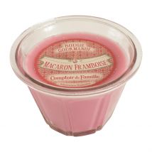 Bougie Senteur Macaron Framboise - Comptoir de Famille