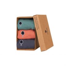 Boxer X3 Bleu Marine, Rose et Vert XL - Faguo