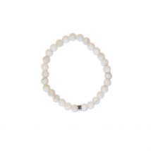 Bracelet Pierre de Lune Perles Rondes 6mm - Omsaé
