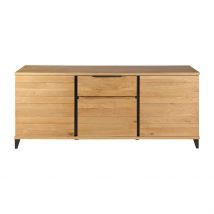 Buffet Enfilade Chêne Massif 3 Portes et Tiroir - Manny - Zago
