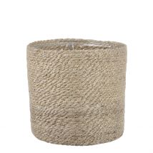 Cache-pot Creme H20cm - Atlantic - Mica Decorations