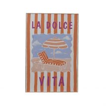 Cadre Déco "La Dolce Vita" Bain de Soleil 60x90cm - Kaemingk
