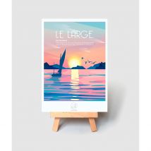 Carte Le Large 10x14.8cm - La Loutre