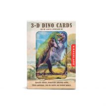 Cartes à Jouer Dinosaures 3-d - Kikkerland