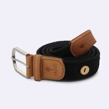 Ceinture Tressée Bleu Marine Taille Unique - Faguo