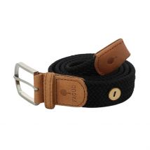 Ceinture Tressée Noir Taille Unique - Faguo