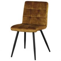 Chaise de Salle à Manger Moutarde - Fae - Casita