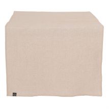 Chemin de Table en Lin et Coton Naturel 48x160cm - Calvi II - Haomy