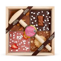 Chocolat à Casser 4 Choc Gourmandises 400g - Le Comptoir de Mathilde