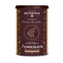 Chocolat en Poudre 3 Chocolats 175g - Monbana