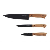 Coffret 3 Couteaux Cuisine Natural Life - Jean Dubost