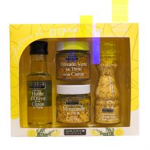 Coffret Autour du Citron et du Thym - Idée Cadeau - Savor & Sens