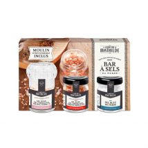 Coffret Bar à Sel du Monde - Le Comptoir de Mathilde