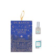 Coffret Cadeau Brume D'oreiller 50ml et Bougie Parfumée 30g Fleur de Monoï - Durance