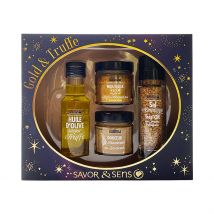Coffret de 4 Préparations "gold et Truffe" - Idée Cadeau - Savor & Sens