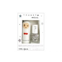 Coffret Duo Baume à Lèvres Parfum Barbe à Papa et Vernis à L'eau Transparent - Inuwet