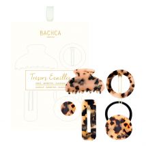 Coffret Pince, Barrette et Élastique Écaille - BACHCA