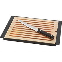 Coffret Planche à Pain en Hevea et Couteau Pain - Jean Dubost