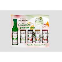 Coffret Sirop Pour Gin Tonic 5x5cl - 5 Mignonettes - Monin