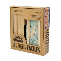 Coffret Sushi avec Baguettes et Livre - Sooshi - Idée Cadeau - Cookut