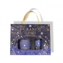 Coffret Cadeau Parfum D'ambiance 100ml et Bougie Parfumée 180g Étoile Filante - Durance