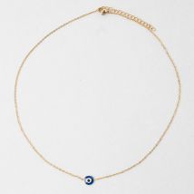 Collier en Acier Inoxydable Indigo L39cm - Idée Cadeau - SEMA Design