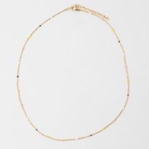 Collier en Acier Inoxydable Multicolore L39cm - Idée Cadeau - SEMA Design