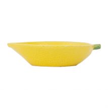 Coupelle Citron en Grès Jaune 15x10cm - Citron - Côté Table