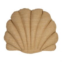 Coussin d'Extérieur Coquillage en Tissu Naturel 50x40cm - Garden - SEMA Design