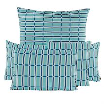 Coussin d'Extérieur en Tissu Jade 45x45cm - Madera - Haomy
