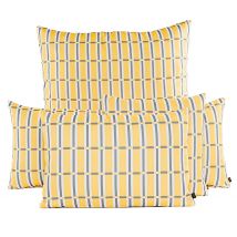 Coussin d'Extérieur en Tissu Paille 45x45cm - Madera - Haomy