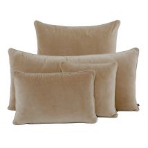Housse de Coussin en Coton Beige 40x60cm - New Delhi - Haomy