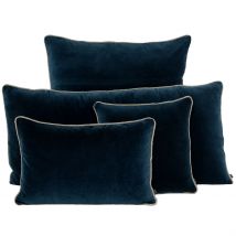 Coussin en Coton Encre 45x45cm - Delhi - Haomy
