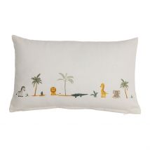 Housse de Coussin en Coton Multicolore 50x30cm - Zawadi - Jardin D'Ulysse