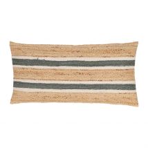 Coussin en Jute Sauge 80x38cm - Sumatra - Côté Table