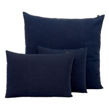 Coussin en Lin et Coton Encre 40x60cm - Figari - Haomy